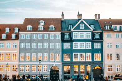 Gekleurde huisjes Nyhavn